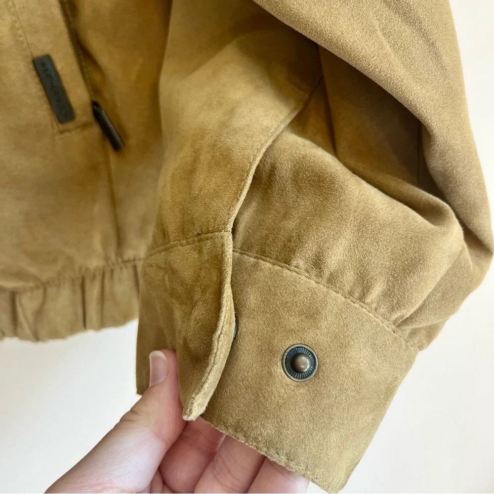 Weatherproof Men's Chore Jacket, Faux Suede, Tan, Size XL, Vintage style - Picture 7 of 12